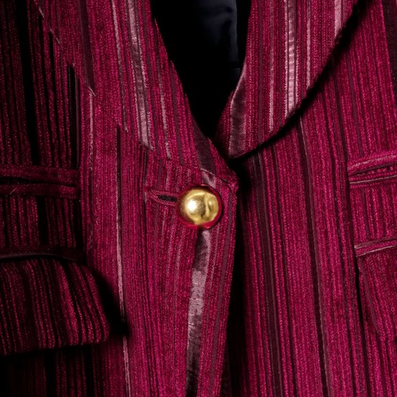 Smythe Metallic Magenta Blazer - Picture 8 of 8